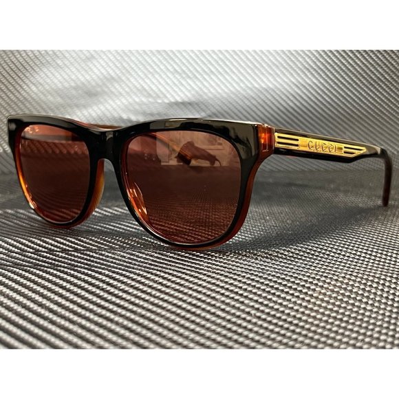 Gucci Black Rectangle Men Sunglasses! New w/ box - Picture 1 of 4
